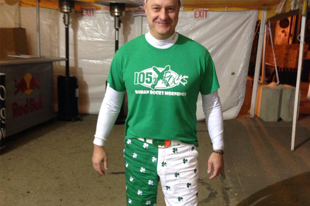 Matt Bahan is ready to celebrate St. Patrick's Day with YOU!